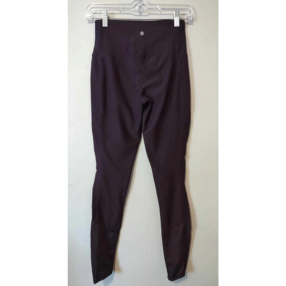 Apana Dark Purple Leggings Size XS - Picture 3 of 3